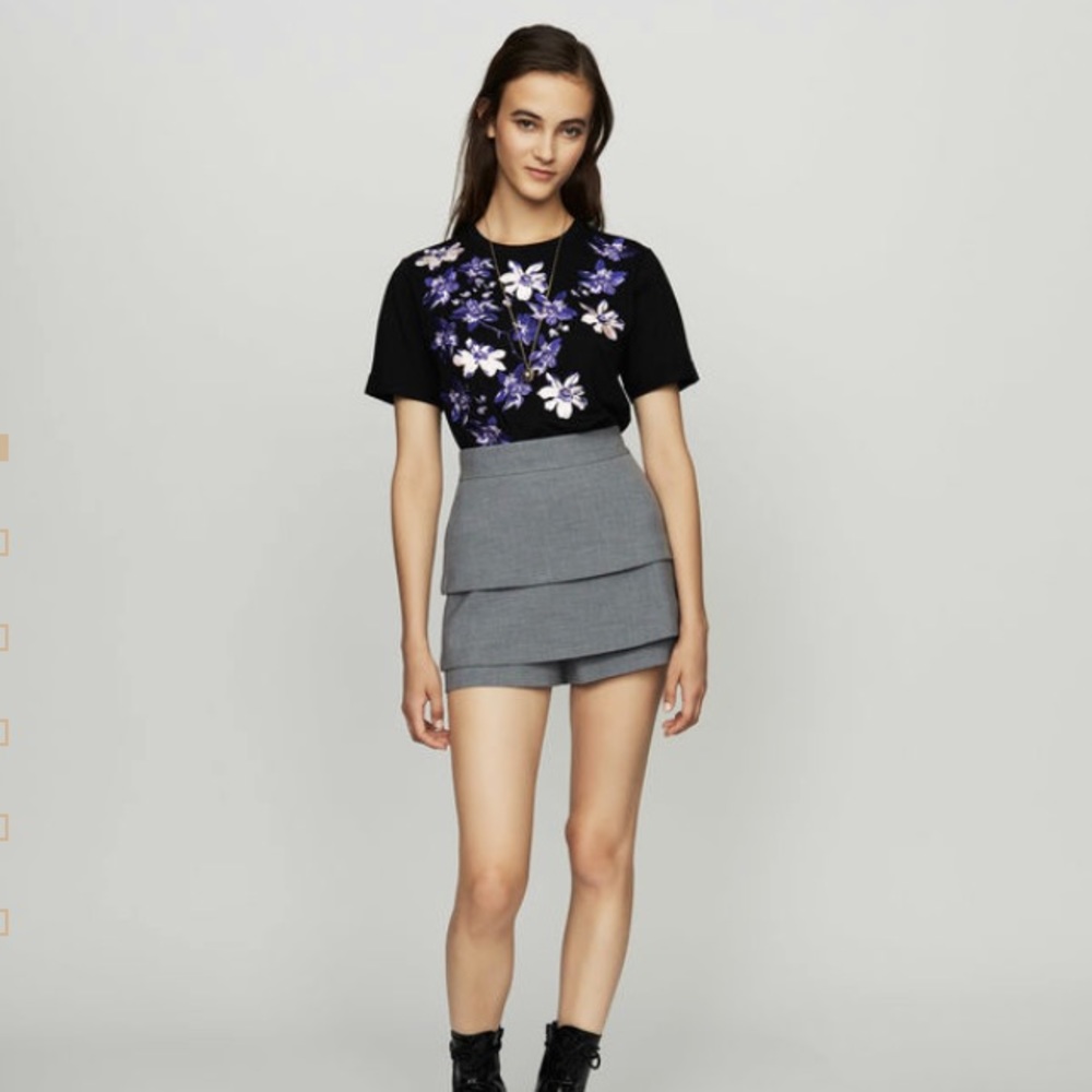 Maje Illusion Skirt